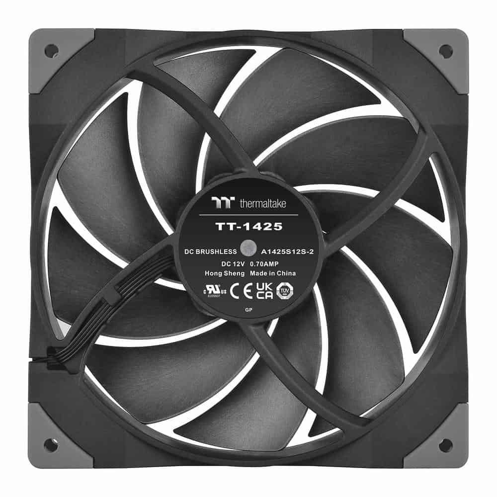 (image for) Thermaltake 140mm SWAFAN GT14 PWM Case Fan with 3 Changeable Blades